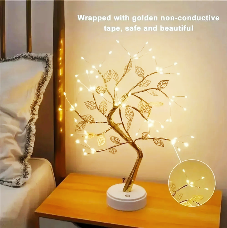 "GlowBonsai:LED Tree Lamp"