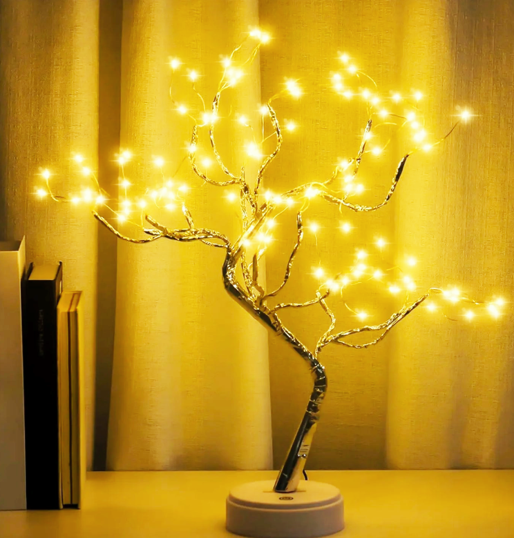 "GlowBonsai:LED Tree Lamp"