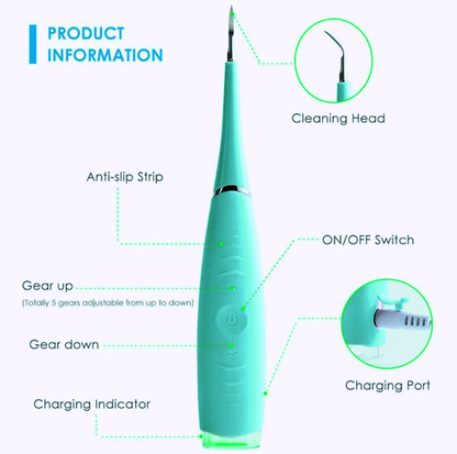 Electric water pressure teeth cleaning tools